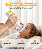 Mumany Automatic One-Button Anti Choking Device Airway Clear Pump for Adults & Kids(Yellow)