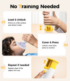 Mumany Automatic One-Button Anti Choking Device Airway Clear Pump for Adults & Kids(Yellow)