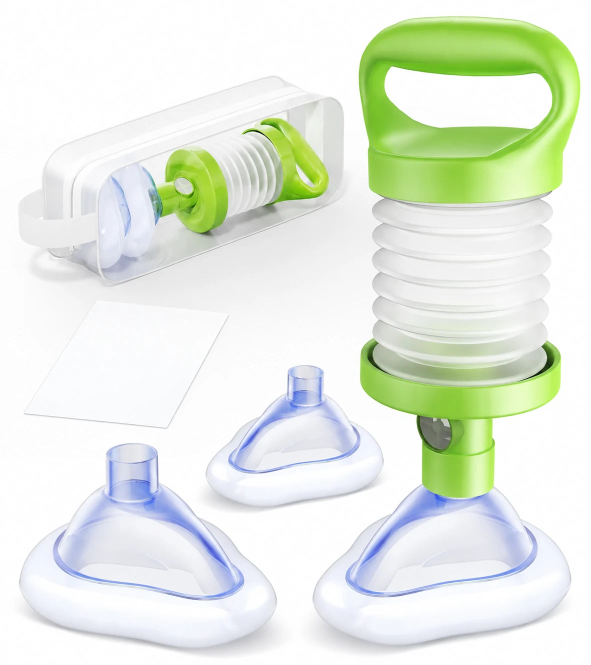 Mumany Manual Rescue Kit — Green — demo image